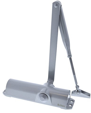 Briton 131.SES EN 2-4 Adjustable Door Closer - Silver