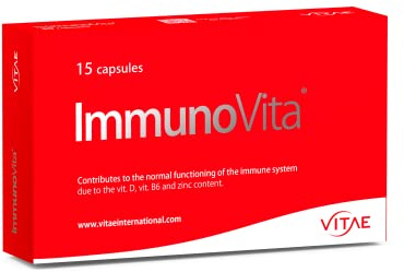 Vitae ImmunoVita 15 Capsules | Yeast Betaglucans, Vitamin D3, Vitamin B6 and Zinc | Activate Defenses | Strengthen the Immune System