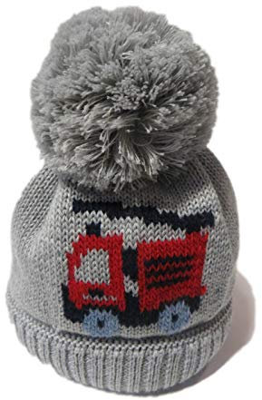 Maximo Mütze Pompon Größe: 53 Farbe: grau