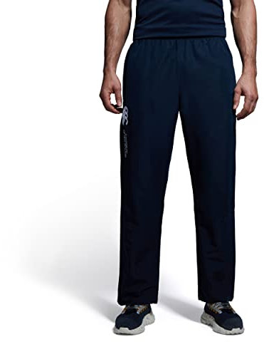 Canterbury Herren Trainingshose Stadium mit offenem Beinabschluss, Navy, L, E513105-769-L