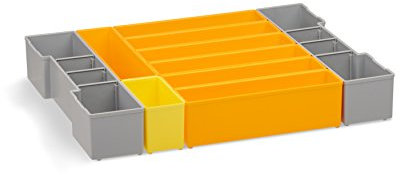Sortierbox klein Schrauben | Bosch Sortimo L-BOXX 102 Insetboxenset F3 | Erstklassige Sortierboxen für Kleinteile | Sortimentskasten Einsätze