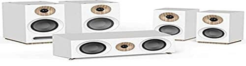 Jamo S 803 HCS 5.0 Channels Speaker Set (5.0 Channels, Home Theatre, AC), Weiß
