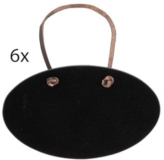 Securit Weinflaschen-Etiketten, mit Kreidestift, 6 Stück