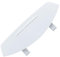SOS ACCESSOIRE Waschmaschinentürgriff, Weiß, L-förmig, Ziehgriff, 1 stück, für Waschmaschinen, Bauknecht, Whirlpool, 481071424001