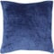 Bestlivings Flauschige Kissenhülle Celina (45 x 45 cm) - Kuscheliger Bezug mit Reißverschluss Blau ideal für Dekokissen und Sofakissen
