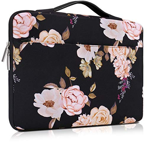 Sacoche Etui Pochette Housse de Protection (S-Fleur 4) pour Ordinateur Portable Laptop Microsoft Surface Book 13.5