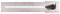 WELDINGER Edelstahl-Streichmaß 0-200 mm mit Feststellschraube aus Metall