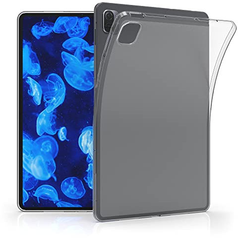 kwmobile Custodia Protettiva Tablet Compatibile con Xiaomi Pad 5 Cover - Cover Trasparente Morbida Silicone Tablet Trasparente Matt