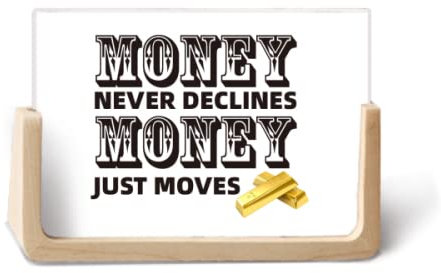 soldi flottanti barra ridotta foto foto in legno cornice da tavolo