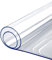 1.5 mm Transparente Tischdecke Tischfolie 35x180cm PVC Glasklar Folie Tischschutz Klar Plastik Tischdecke Wasserdicht Tischschutzfolie Abwaschbar Schutztischdecke Stoßfest Schutzfolie