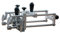 Plieuse à main manuelle pour zinc/aluminium/cuivre/acier/inox pour relevés matières - Double colonne, idéale chantier - KYA-SC - 350 MM - 4 Rouleaux de Guidage - LPP