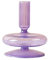 ShuaiXiang Kerzenhalter aus Glas, Kerzenhalter, Glasvasen, einlagig, Violett