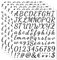 Yesallwas Self Adhesive Vinyl Letter Number Stickers, 5 Sheets Sticky Letters and Numbers Black Stick on Mailbox Alphabet Sticker Letter Decals for Door, Kitchen, Address Number, Scrapbook, Notebook