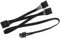 EMSea 6 Pin to 3X 4 Pin IDE Molex Adapter Cable Hard Drive Power Adapter Cable Compatible with Seasonic X-1050XM2 X-1250XM2 SS-660 Module Power Supply