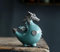 QIJIAYU Creative Decoration Ceramic Mascot Living Room Wine Cooler Decoration Office Desktop Dragon Decoration