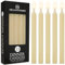 DECO EXPRESS Stabkerzen Kerzen Set 15er Pack Handgemachte Rustik Kerzen Geruchslos Lange Brenndauer bis zu 9 Stunden Tropffreie Tafelkerzen (Elfenbein - 15 Pack)