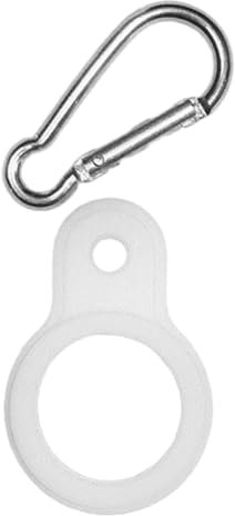 Portable Silicone Water Bottle Buckle with Carabiner Clip and Safe Outdoor Water Bottle Carrier