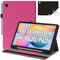 KATUMO Hülle für Samsung Galaxy Tab S6 Lite 10,4'' 2024/2022/2020, Soft TPU Leder Schutzhülle Cover Case mit S Pen Halter und Dokumentschlitze ﻿
