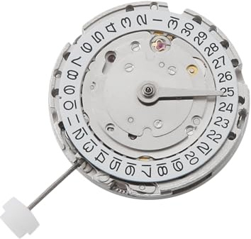 Kznifmk Mechanisches Automatik-Uhrwerk GMT mit vier Zeigern 2813, Stundenzeiger, kann unabhängig voneinander angepasst werden, Uhrenzubehör