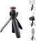 JINBEI MT-28 Mini Stativ für LED Videoleuchte mit 1/4 Schraubanschluss Kleines Reisestativ für Vlogging mit verstellbarem Kugelkopf Halterung für Tischstativ