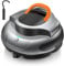 Quilted Northern Poolroboter, Poolsauger Akku mit 120 Min Reinigungszeit, Kabelloser Poolsauger Bodensauger Ideal mit Selbstparkfunktion, Leichter Poolreiniger für 90 ㎡ Oberirdische Pools
