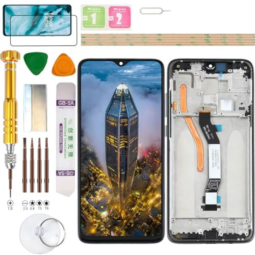 Gadget Troops Kit de repuesto de pantalla LCD para Xiaomi Redmi Note 8 PRO M1906G7G (negro)