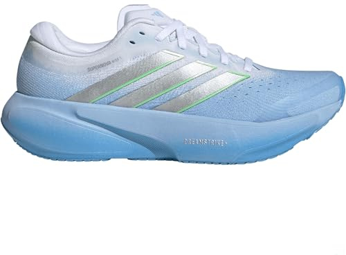 adidas Damen Supernova Rise 3 Schuhe, Glow Blue-Silver met.-White, 41|41.5
