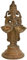 Exotic 50th Indien Handarbeit Lord Ganesha Twin Lampen