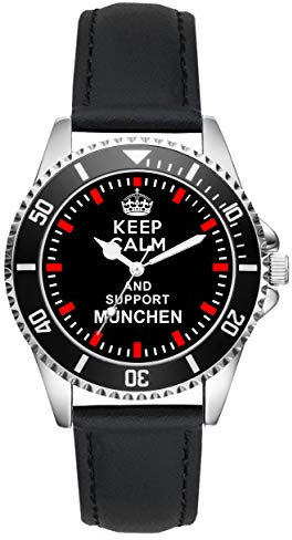 KIESENBERG München Geschenk Artikel Idee Fan Uhr L-1567