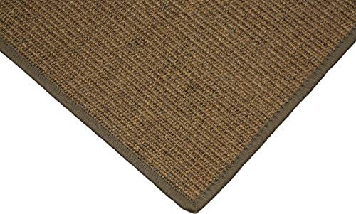 Teppich Janning Sisalteppich umkettelt nuss 100% Sisal gekettelt - Verschiedene Größen (170 x 240 cm)