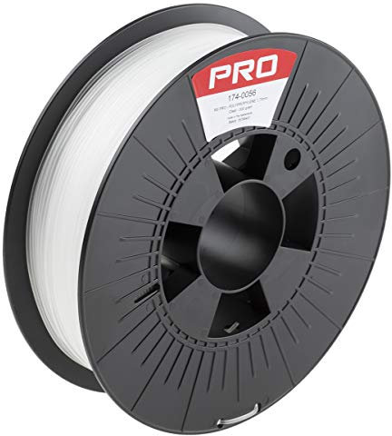 RS PRO Polypropylen 3D-Drucker Filament zur Verwendung mit Gängige Desktop-3D-Drucker, Klar, 1.75 mm, Fused Deposition
