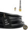 Kit de tuyau de nettoyage 3 pièces pour Nilfisk Alto professionnel nettoyeur haute pression KW et autres - Raccord M22 x 1,5 AG pour KEW, WAP, Alto, Nilfisk & Kränzle + buse de nettoyage rotative