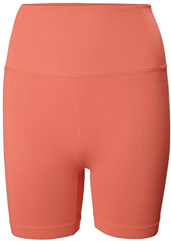 Helly Hansen Damen W Allure Seamless Bike Shorts, Peach Echo, S