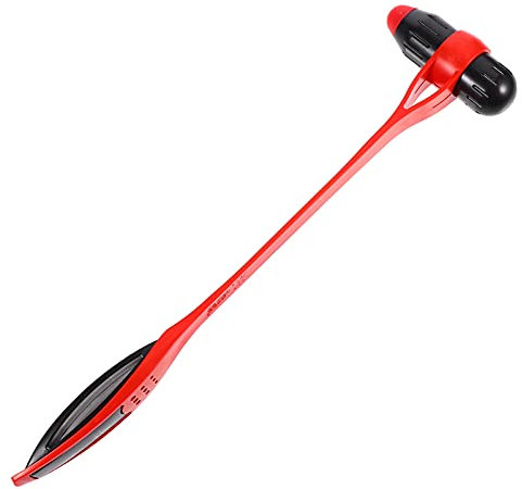 Healifty Silikon-Massage-Hammer Manuelle Rückenmassagegeräte Rückenkratzer Silikon Rückenmassagegerät Handheld Manuelle Rückenmassagegeräte