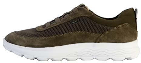 Geox Men's U Spherica A Sneaker, 0006k Military, 10.5 UK