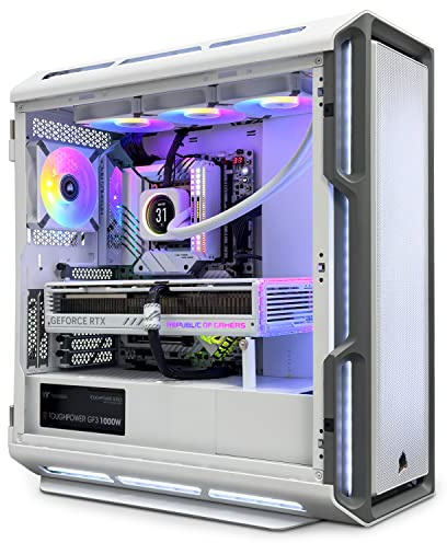 Generico Drako's Gaming Rig 5000T, RTX 4080, Intel i9-13900KF, 64GB DDR5 - White Edition