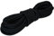 NAJDER Corda in polipropilene nera diametro 8 mm lunghezza 15 m, carico di rottura 7500 N, corda intrecciata universale, paracord, per campeggio, sopravvivenza, giardino, legatura, artigianato
