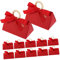SOLUSTRE 20st Dreiecks-hochzeits Schachtel Geschenkhalter Süßigkeitenbehälter Hochzeitsgeschenke Bulk-hochzeitsdeko Cookie- Hochzeitsdekoration Braut Hochzeitsbedarf Papier