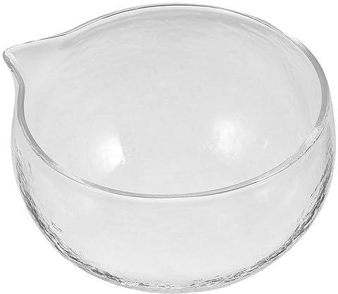 MAGICLULU Ciotola Di Vetro Per Matcha Tazza Tè in Vetro Tazza Mattutina Ciotole Di Pasta Tazze Viaggio Ciotole Di Cereali Tazze Di Caffè Zuppiera Di Vetro Ciotola Tè Vintage ▾ Bicchiere Cina