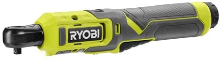 RYOBI RR14W4-0 Avvitatore a Cricchetto 4V USB Lithium™, Attacco da 1/4, Ideale per Serrare e Allentare Piccoli Dadi e Bulloni, Batteria Non Inclusa