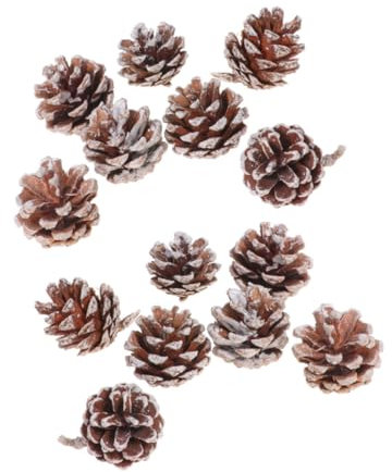 CORHAD 25st Weihnachtsschmuck Selber Machen Hängende Tannenzapfen Christbaumschmuck Tannenzapfen Fallen Dekor Tannenzapfen Kugeln Miniature Pine Cones Krippenschmuck Schmücken Protokoll