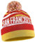 Aoryalps Strickmütze, Vintage-Fußball-Team-Strickmütze, Uni, Sportmütze, weiche Baumwolle, Einheitsgröße, tolles Stretch, klassisches Fan-Geschenk, San Francisco, Einheitsgr��e