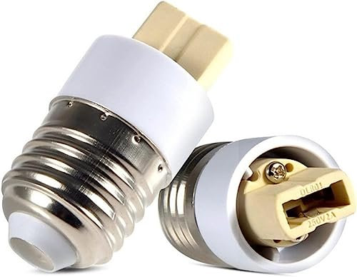 Lampensockel-Adapter, Bajonett-Leuchte, Lampensockel-Konverter, Sockel-Adapter, 10 Stück/Lot E27 auf G9-Adapter, Konvertierungssockel, G9-Lampensockel-Adapter, feuerfestes Material, G9-Sockel-Adapter,