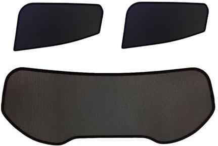 Premium SunClip Sicht- & Sonnenschutz kompatibel mit Renault Clio 5 V 2019- INKL Tasche