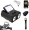 Sicherheitshelmlampe, Hutklemmlampe - Multifunktionale wiederaufladbare LED Hutlampe | Klemm-Taschenlampe, Lichtsensor, Clip-on Stirnlampe für Radfahren