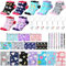 35-teiliges Geschenk-Set für Zahnhygieniker, inklusive Zahnsocken, Zahnarzthelferin, Make-up-Tasche, Zahnform, Schlüsselanhänger, Mini-Notizbücher, Zähne, Kugelschreiber, Zahnarzt, Geschenk, Bulks für