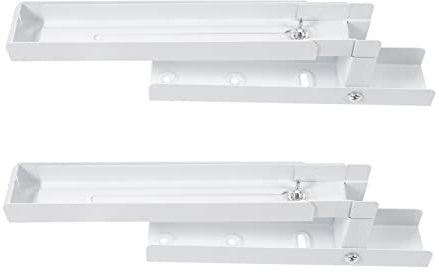 VALICLUD 2piezas Soporte Extensible Para Horno Microondas Acero Inoxidable Ajustable Ahorra Espacio