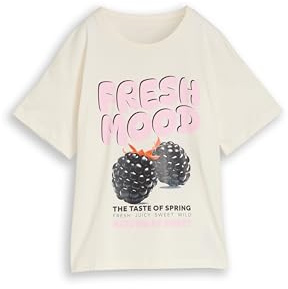 TOM TAILOR Mädchen Kinder T-Shirt im Oversized Fit