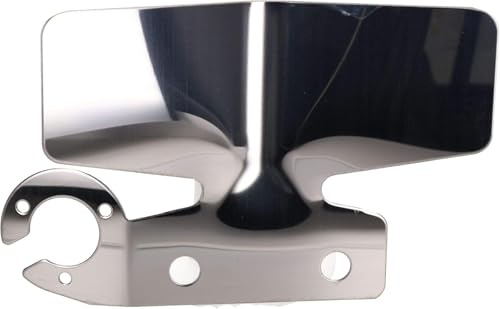 Towing Electrics Socket Tow Ball Mounting Plate Bumper Protector Stainless