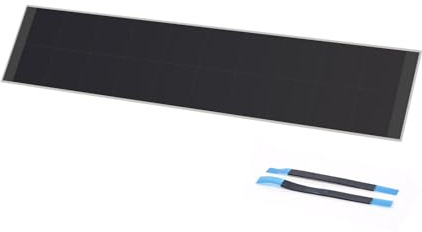 Panneaux solaires 5 W 5 V pour stores motorisés avec connecteur USB-C | Alimente les stores intelligents, les stores de camping-car et l'automatisation du bricolage, stores à batterie au lithium